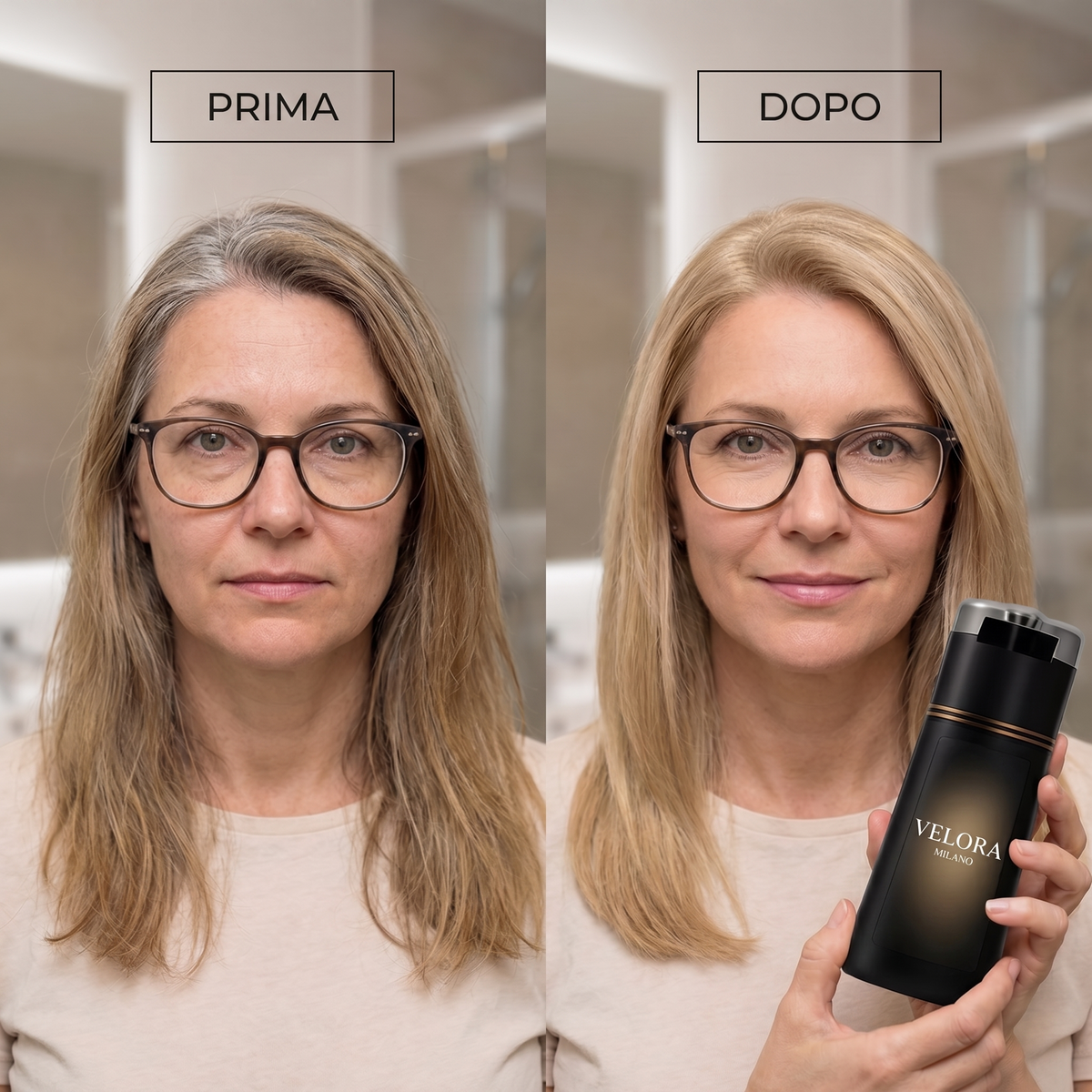 Shampoo colorante istantaneo VELORA Milano